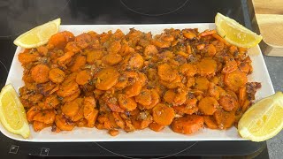 CAROTTES A LA MAROCAINE  FACILE RAPIDE ET TRÈS BON [upl. by Gustavo]