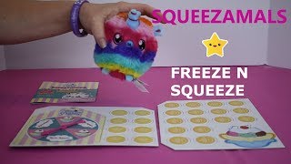 Squeezamals Freeze N Squeeze Game How To Play [upl. by Aliza]