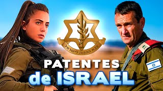 Quais são as PATENTES das FORÇAS DE DEFESA de ISRAEL [upl. by Yrellav]