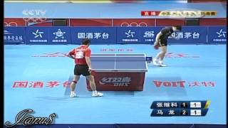 2012 China Warmup Matches for Olympics ZHANG Jike  MA Long Full MatchShort Form720p [upl. by Lello]