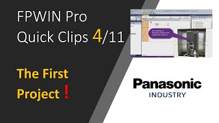 4 FPWIN Pro 7 The First Project [upl. by Anhej]