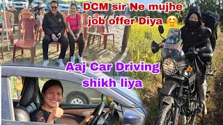 Car driving shikh rhi hun   Live car 🚗 Offroading dekha  Pumin didi Mera Ghar Aaya [upl. by Atilek]