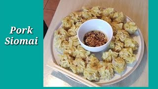 PorkSiomai How to cook pork siomai [upl. by Templas260]