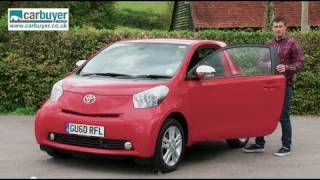 Toyota iQ hatchback review  CarBuyer [upl. by Allehcim]