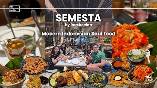 JAKARTA SEMESTA  Indonesia local cuisine  ASTHA District 8 SCBD Sudirman INDENG [upl. by Arat]