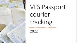 How to track VFS passport delivery in India [upl. by Imnubulo]