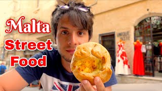 TOP 5 Malta STREET FOOD Food and Travel 🇲🇹 [upl. by Yeliah]