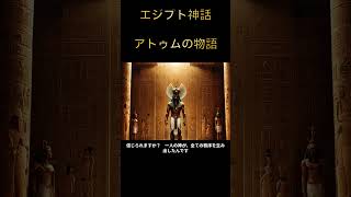 「古代エジプトの創造神アトゥムの神秘に迫る！｜神話と宇宙観の深層」古代エジプト 創造神話 神話解説 [upl. by Rednasxela539]