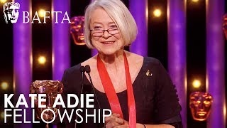 Kate Adie receives the BAFTA Fellowship  BAFTA TV Awards 2018 [upl. by Langelo]