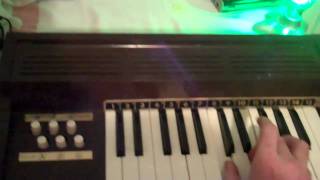 Vintage 1968 Magnus Chord Organ [upl. by Ardnwahsal509]