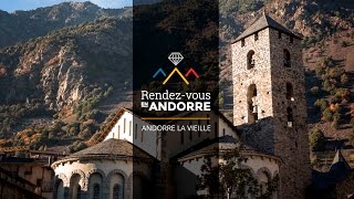 Andorre la vieille  visite de la capitale andorrane en vidéo [upl. by Hluchy]