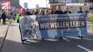 „Wir wollen lebenquot  Demonstration am 20102012 in Wismar [upl. by Notyard]