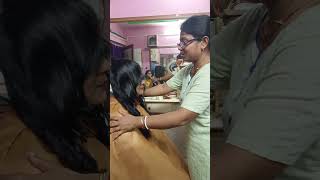 Feather cutting for medium hair full video tutorial ❤😍 Swapna Beauty space [upl. by Shult]