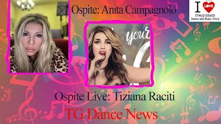 TG Dance News del 25 01 24 ospite Tiziana Raciti e Anita Campagnolo  I Love Italo Disco 491 Puntata [upl. by Berkly751]