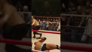 Triple H Flying Knee VS The Rock TripleH TheRock WWE ￼ [upl. by Bradlee]