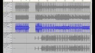 Tutorial Mixing and Editing Multitrack OGG mogg files with Audacity v1314 [upl. by Hirschfeld]