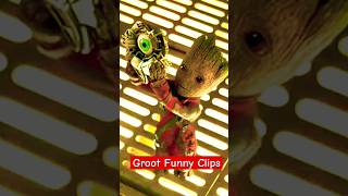 GROOT funny clip Hindi Guardian of the Galaxy Groot Grootsfunny funnygroot shorts shortsfeeds [upl. by Tail]