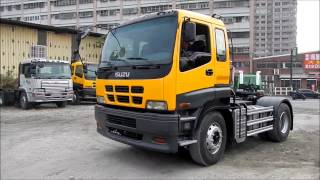 337HJ USED ISUZU TRUCK HEAD YEAR 2003 Engine 6WG1  ISUZU 水泥車 [upl. by Suchta]