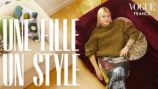 Inside the singer Louanes Paris apartment  Une Fille Un Style  Vogue France [upl. by Ffilc]