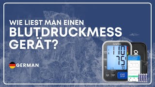 Wie liest man einen Blutdruckmessgerät  FAQ 15 [upl. by Jojo]