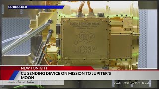 CU Boulder sending device to Jupiters moon [upl. by Asia]