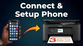 How To Connect amp Setup Phone to Epson XP4200 amp 4100 Printer Step By Step [upl. by Hsemar831]