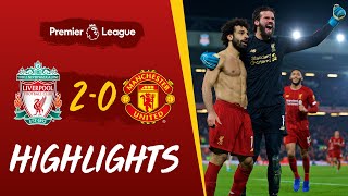 Liverpool 20 Man Utd  Van Dijk and Salah win it at Anfield  Highlights [upl. by Asenej]