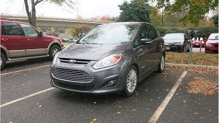 Ford CMax Hybrid 2017 Car Review [upl. by Ahlgren]