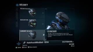 Halo Reach all armor [upl. by Fulcher]