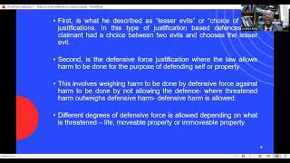 Defences to Criminal Liability Part 1 [upl. by Assilla]