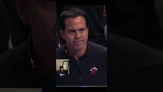 Eric Spoelstra costs Heat game with BRUTAL Mistake basketballnews nba nbamedia [upl. by Semmes]