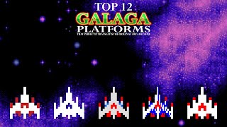 Top 12 Galaga Platforms That Perfectly Translates the Original Arcade Game [upl. by Anhcar]