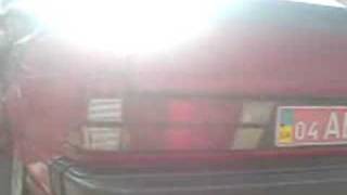 Alfa 75 30 engine sound with quotmodifiedquot exhaust [upl. by Leora]