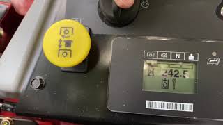 Reset the oil hour meter on Exmark with Kohler also reset transmission oil hydro meter [upl. by Murphy953]