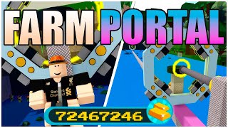 TUTORIAL FARM PORTAL MUITO FÁCIL CONSTRUA UM BARCO POR TESOURO  ROBLOX [upl. by Hurlbut]