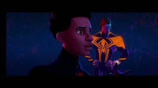 Miles Finds Out About His Dad Death  SpiderMan Across The SpiderVerse [upl. by Leamiba339]