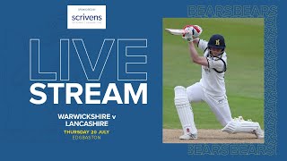 🔴 LIVE  Warwickshire v Lancashire  County Championship  Day Two [upl. by Karyl]