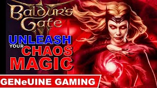 BALDURS GATE 3  SCARLET WITCH SORCERER WARLOCK Build Guide Honour [upl. by Kciredec]