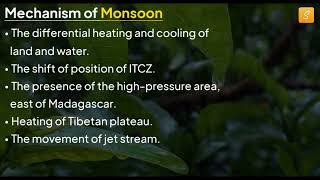 Mechanism of Monsoon  Climate class 9 geography CBSE  SunlikeStudyShorts [upl. by Phare271]