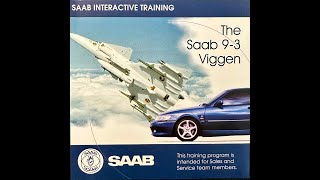 SAAB 93 Viggen Sales amp Service training video 1999 [upl. by Ynafit]