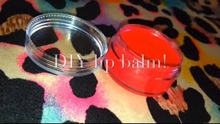 DIY lip balm Without beeswax [upl. by Ellenet]