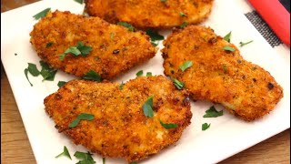 MOST Crispy and Delicious chicken Breast Fillets in the air Fryer  Chicken breast in the Air Fryer [upl. by Rowe]