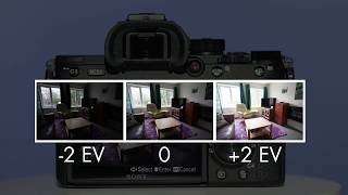 Setting up Exposure Bracketing on a Sony A7R III [upl. by Ellebana]