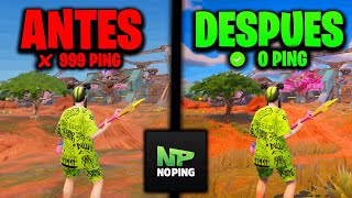 El MEJOR Programa Para BAJAR Tu PING y AUMENTAR FPS ✅NoPing [upl. by Hayarahs]