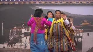 Rigsar dance from Bhutan The Royal Academy of Performing Arts [upl. by Dreda]