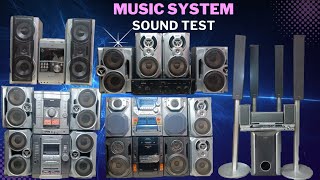 All music system sound Test Sony  speaker Philips music system original quality speaker RustamRaj [upl. by Piane537]