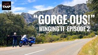 Goldwing Ride Through Provence Sunshine Fountains and Twisties [upl. by Aikmat]