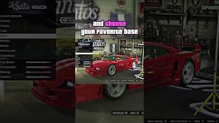 Easiest way to get pearlescent on a matte finish in GTA Online gta gtaonline gtav gta5 fyogu [upl. by Marketa]