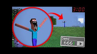 MINECRAFT MOST SCARY  SEEDS  😰  MINECRAFT HORROR SEED 666  MINECRAFT HORROR [upl. by Donelson]