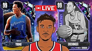 Unlimited Grind for Dark Matter Terry Dischinger NBA 2k24 Myteam LIVESTREAM Road to 50K SUBS [upl. by Wildon]